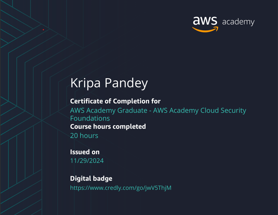 AWS Certificate 2